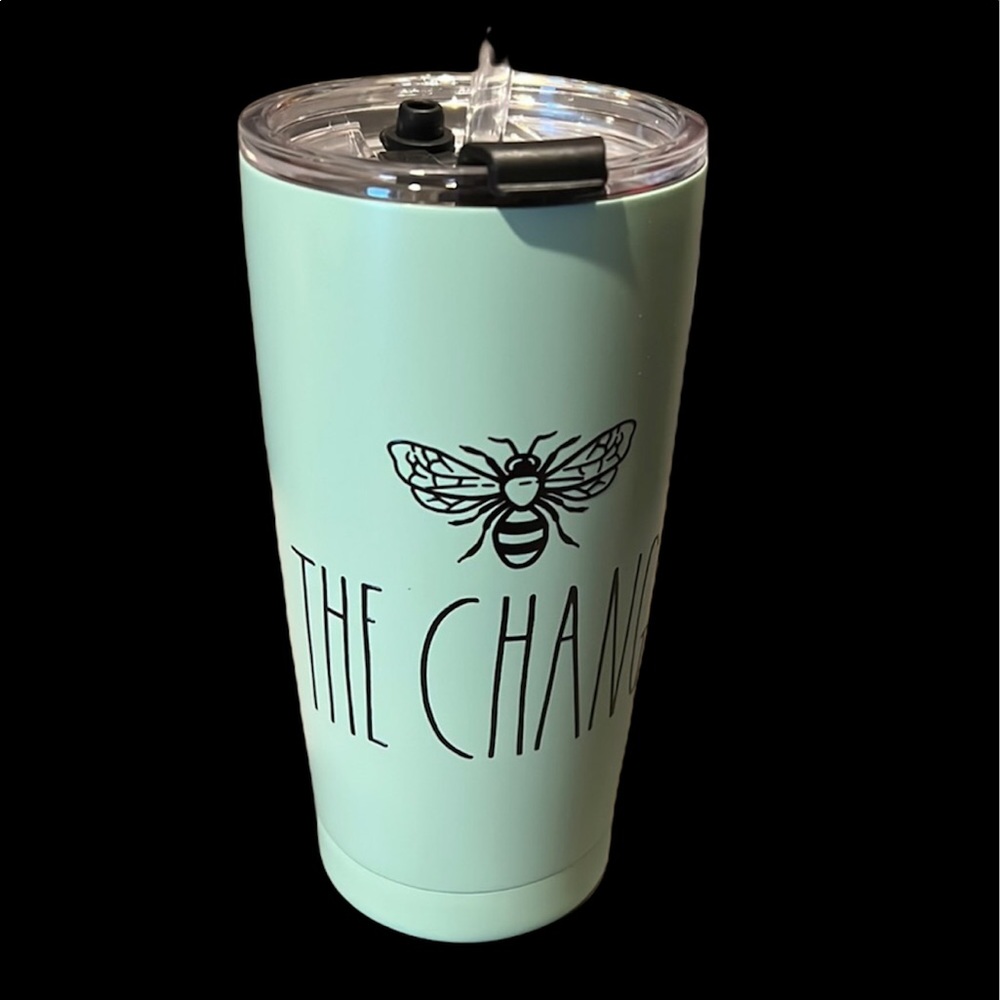 🆕 Rae Dunn BEE 🐝 THE CHANGE Insulated Tumbler - Picture 9 of 9